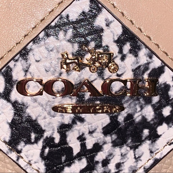 Coach Beige Snake Patchwork Ava Tote & Wallet NWT - Picture 14 of 14